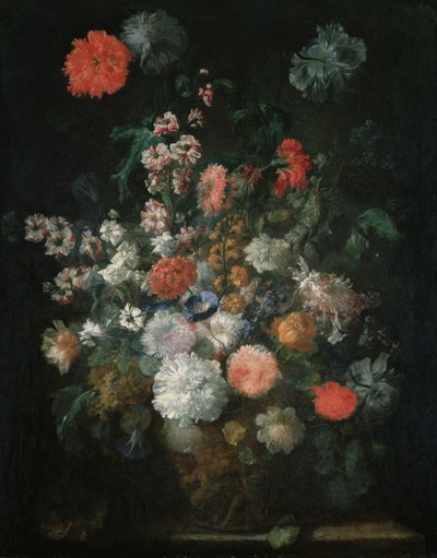 Naturaleza muerta con flores de Franz Werner Tamm
