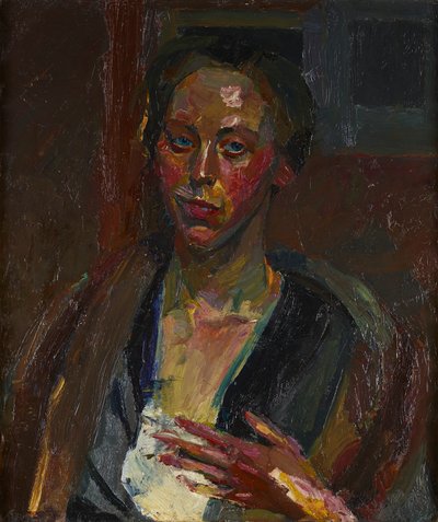 La pintora sueca Ella Wanner de Franz Wiegele