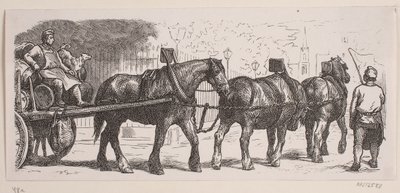 Cargadores de Cerveza de Londres de Franz Wilhelm Obermann