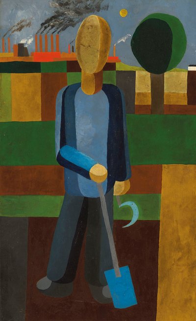 El jardinero, ca 1929-1930 de Franz Wilhelm Seiwert
