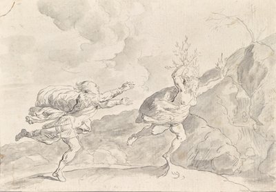 La transformación de Daphne en laurel de Franz Xaver Wagenschon