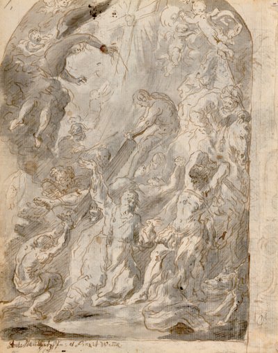 Martirio de San Judas Tadeo de Franz Xaver Wagenschon