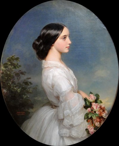 Carmen Aguado, duquesa de Montmorency, 1860 de Franz Xaver Winterhalter