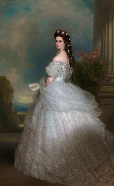 Isabel (1837-98), Emperatriz de Austria de Franz Xaver Winterhalter