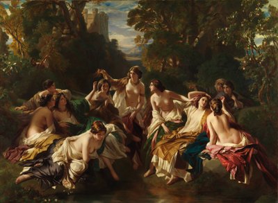 Florinda, 1853 de Franz Xaver Winterhalter