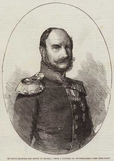 Su Alteza Real el Príncipe de Prusia de Franz Xaver Winterhalter