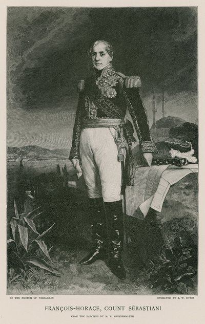 Horace Francois Bastien Sebastiani de La Porta de Franz Xaver Winterhalter