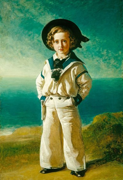 Rey Eduardo VII 1841-1910, cuando Alberto Eduardo, Príncipe de Gales, 1846 de Franz Xaver Winterhalter