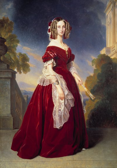 Retrato de cuerpo entero de Louise Marie Thérèse Charlotte Isabelle d