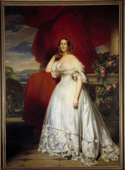 Retrato de la hermana del Mariscal Berthier de Franz Xaver Winterhalter