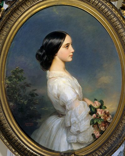 Retrato de Carmen Ida Aguado de Franz Xaver Winterhalter