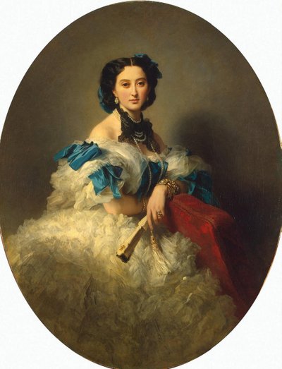 Retrato de la Condesa Varvara Musina-Pushkina, después de 1857 de Franz Xaver Winterhalter