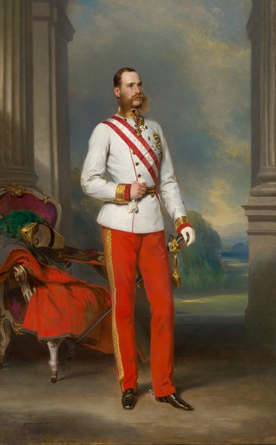 Retrato de Francisco José I de Austria, 1865 de Franz Xaver Winterhalter