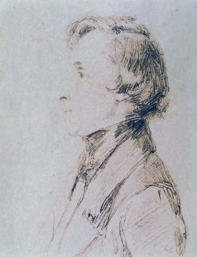 Retrato de Frédéric Chopin (Żelazowa Wola) de Franz Xaver Winterhalter