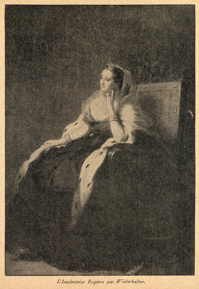 Retrato de Imperatriz Eugenia de Franz Xaver Winterhalter