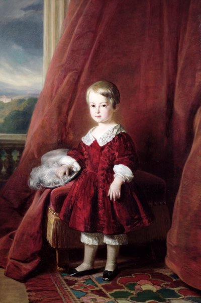 Retrato de Luis de Orleans de Franz Xaver Winterhalter