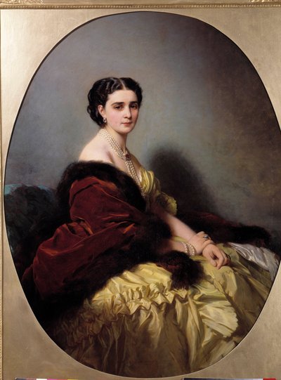 Retrato de Madame Narichkin de Franz Xaver Winterhalter