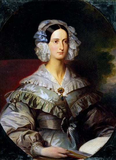 Retrato de la Princesa María de Orleans de Franz Xaver Winterhalter