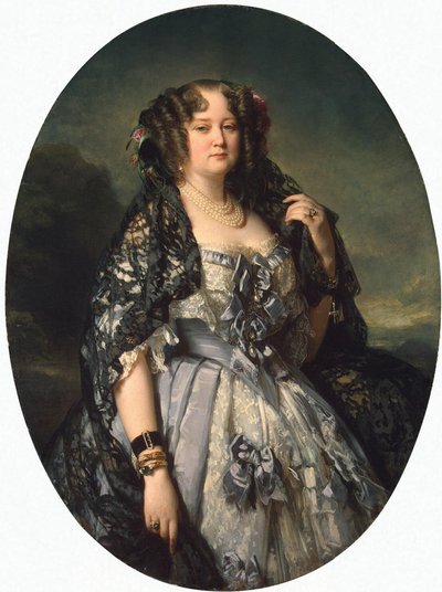 Retrato de la Princesa Sophia Radziwill de Franz Xaver Winterhalter