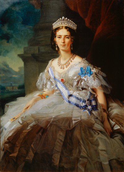 Retrato de la Princesa Tatiana Yusupova, 1858 de Franz Xaver Winterhalter