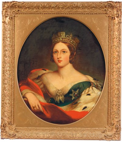 Retrato de la Reina Victoria de Franz Xaver Winterhalter