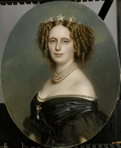 Retrato de Sofía Federica Matilde (1818-77), princesa de Wurtemberg de Franz Xaver Winterhalter