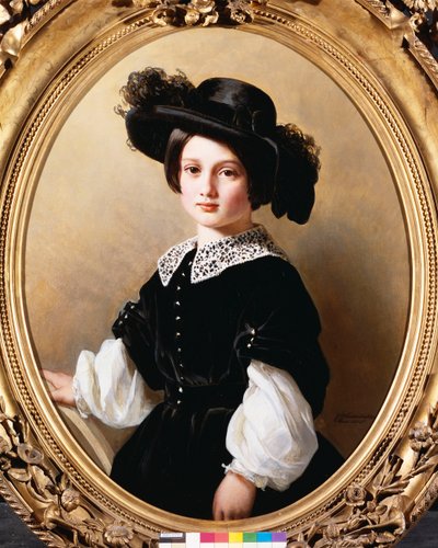 Retrato de una joven, 1850 de Franz Xaver Winterhalter