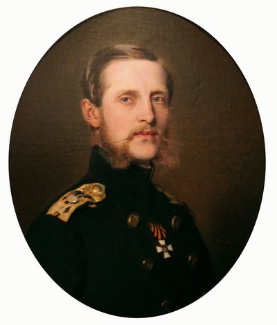 Retrato del Gran Duque Konstantin Nikolaevich, 1859 de Franz Xaver Winterhalter