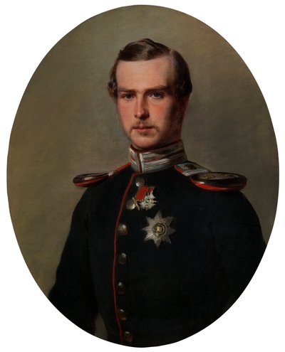 Príncipe Luis de Hesse, más tarde Gran Duque Luis IV de Hesse (1837-1892) de Franz Xaver Winterhalter