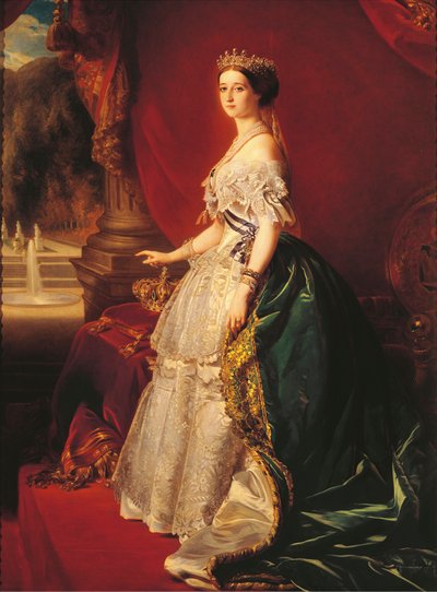 La Emperatriz Eugenia, c.1852 de Franz Xaver Winterhalter