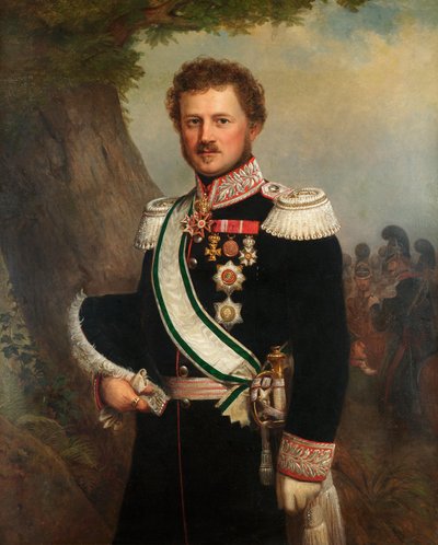 Retrato de Emil, Príncipe de Hesse y del Rin 1790-1858, c. 1850 de Franz Xaver Winterhalter School of .
