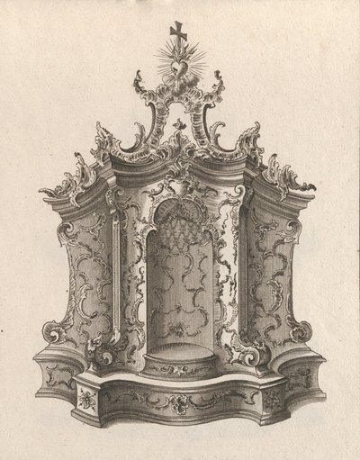 Diseño para un tabernáculo, Placa 1 de la serie 
