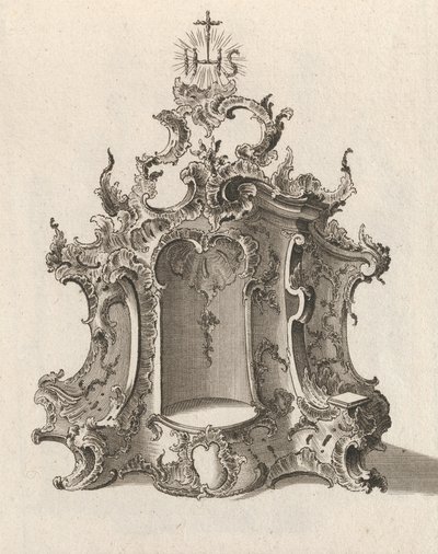 Diseño para un tabernáculo, Placa 4 de la serie 
