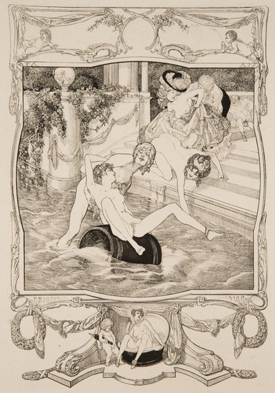 Colección de fantasías galantes y eróticas de Franz von Bayros
