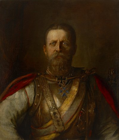 Príncipe heredero Federico Guillermo, más tarde Federico III, emperador de Alemania y rey de Prusia de Franz von Lenbach