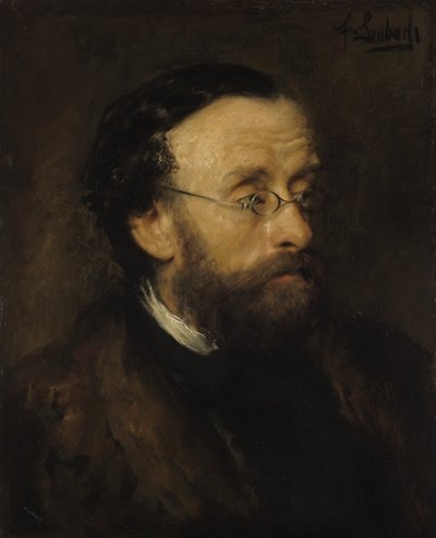 El paisajista Eduard Schleich de Franz von Lenbach