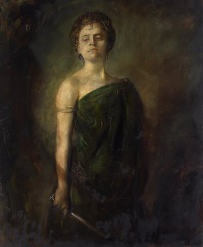 señorita bartenstein de Franz von Lenbach
