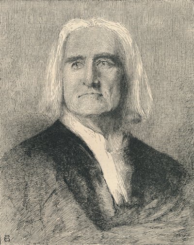 Franz Liszt, c1880, 1886 de Franz von Lenbach