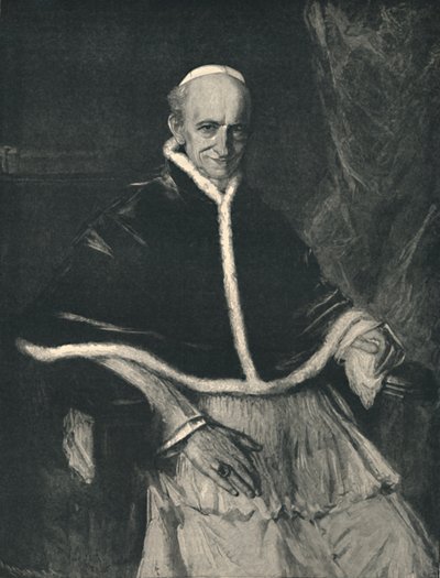 Su Santidad el Papa León XIII, 1886 de Franz von Lenbach