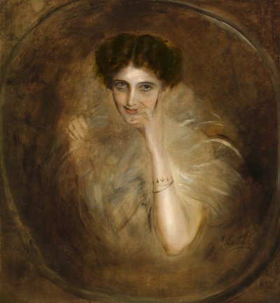 Lady Mary Victoria Leiter Curzon de Franz von Lenbach