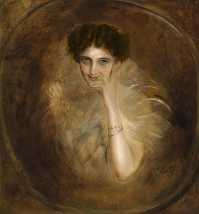 Lady Mary Victoria Leiter Curzon, 1901 de Franz von Lenbach