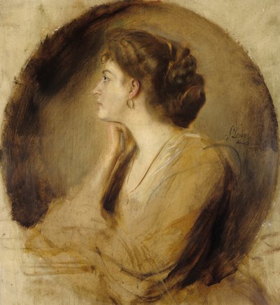 Margarethe von Mute (?) de Franz von Lenbach