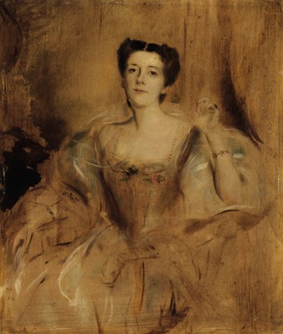 María Lady Curzon de Kedleston de Franz von Lenbach
