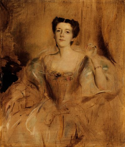 Mary Lady Curzon de Kedleston de Franz von Lenbach