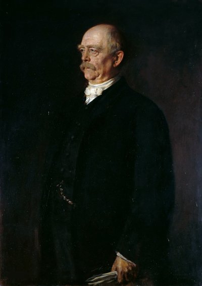 Retrato de Otto von Bismarck 1815-1898, 1884 de Franz von Lenbach