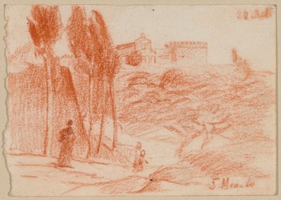 S. Miniato al Monte en Florenz de Franz von Lenbach