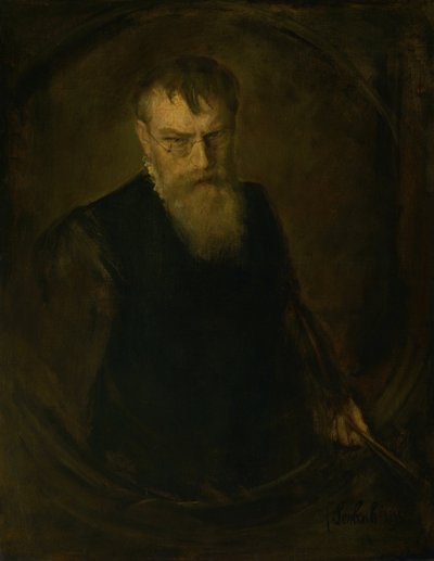 Auto retrato de Franz von Lenbach
