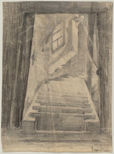 Escalera (Torre de las Mujeres) de Franz von Lenbach
