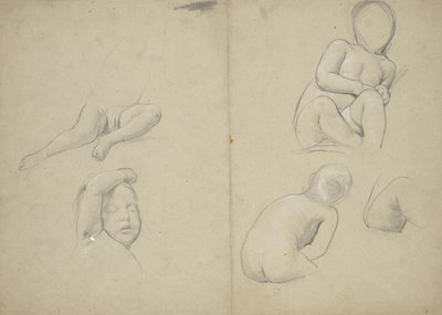 Estudios sobre el desnudo infantil de Franz von Matsch