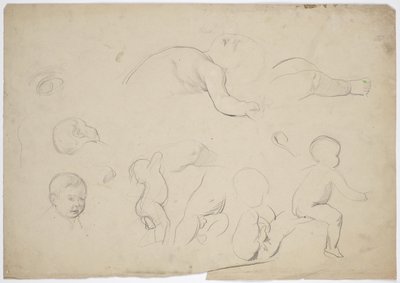 Estudios sobre los nietos de Franz von Matsch